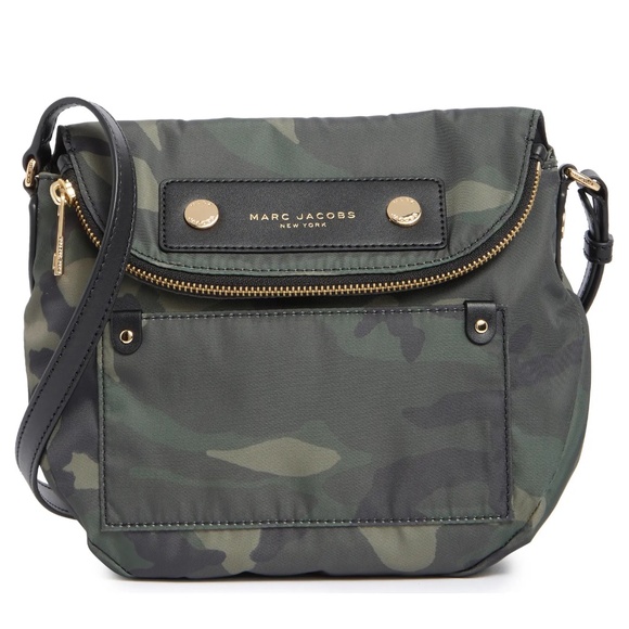 Marc Jacobs Handbags - Marc Jacobs Preppy Nylon Mini Natasha Crossbody Bag - Camo